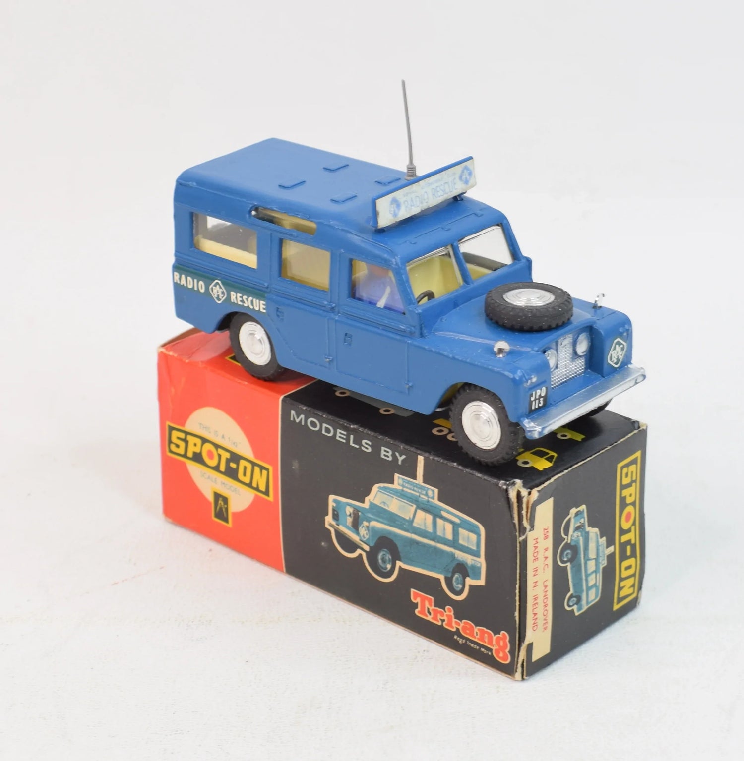 Spot-on 258 R.A.C L.W.B Land Rover Virtually Mint/Boxed