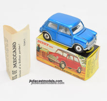 Dinky toys 183 Morris Mini Minor Virtually Mint/Lovely box