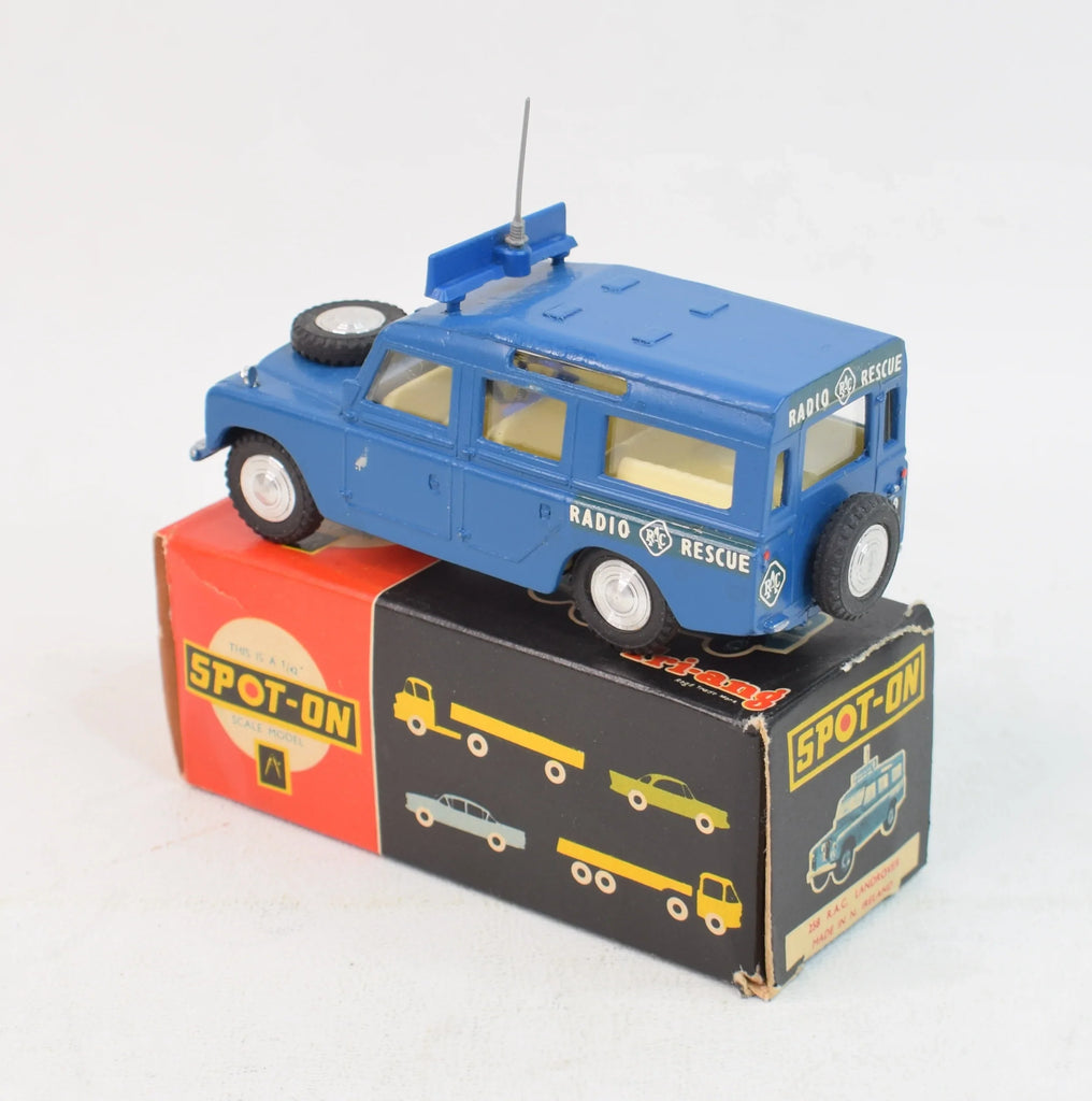 Spot-on 258 R.A.C L.W.B Land Rover Virtually Mint/Boxed – JK DIE-CAST ...