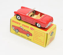 Dinky Toys 112 Austin Healy Sprite Virtually Mint/Boxed