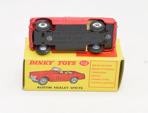 Dinky Toys 112 Austin Healy Sprite Virtually Mint/Boxed