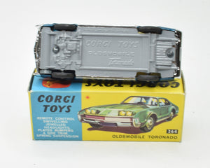 Corgi toys 264 Oldsmobile Toronado Very Near Mint/Boxed 'P.C.R' Collection