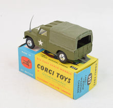 Corgi Toys 357 Land-Rover Weapons carrier Virtually Mint/Nice box