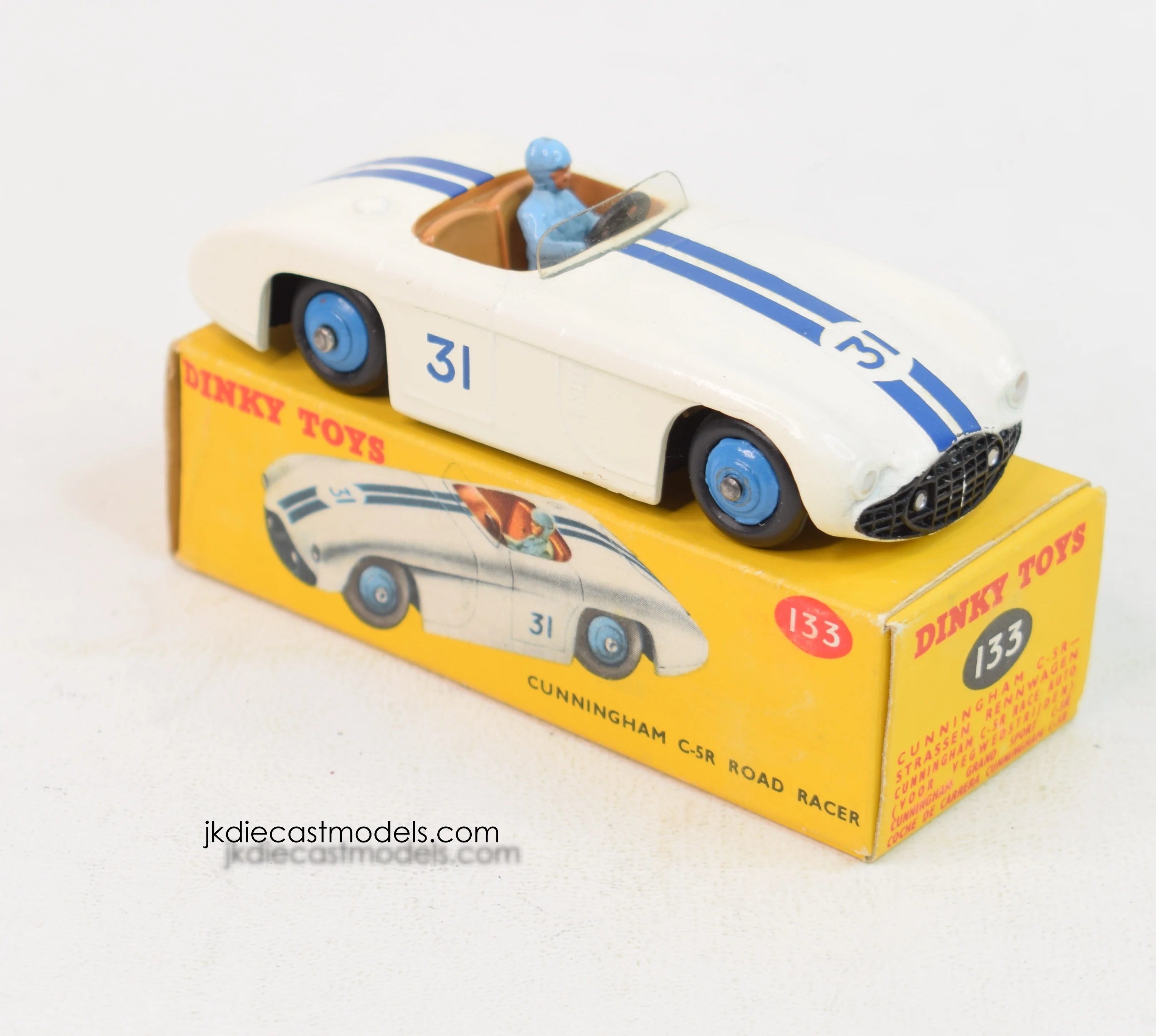 Dinky toys 133 Cunningham C-5R Virtually Mint/Boxed 'Dinky sports