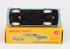 Dinky Toys 179 Studebaker President Virtually Mint/Boxed 'Hugglescote' Collection