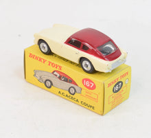 Dinky Toys 167 A.C Aceca Near Very Near Mint/Nice box 'Hugglescote' Collection