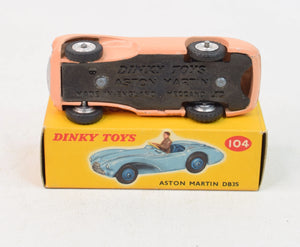 Dinky Toys 104 Aston DB3S Virtually Mint/Boxed The 'Sileby' Collection (Spun hubs) 2 of 2
