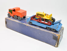 Moko Lesney Prime Mover, Trailer & Bulldozer Very Near Mint/Boxed