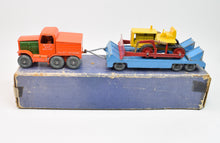 Moko Lesney Prime Mover, Trailer & Bulldozer Very Near Mint/Boxed