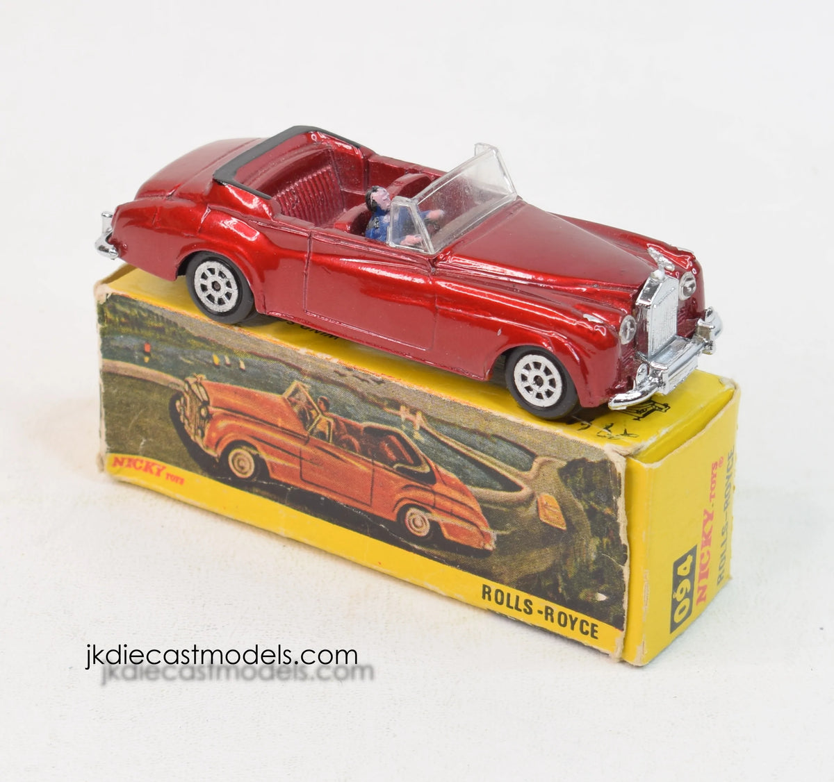 Nicky Toys 094 Rolls Royce Very Near Mint/Boxed 'Hard Rock' Collection