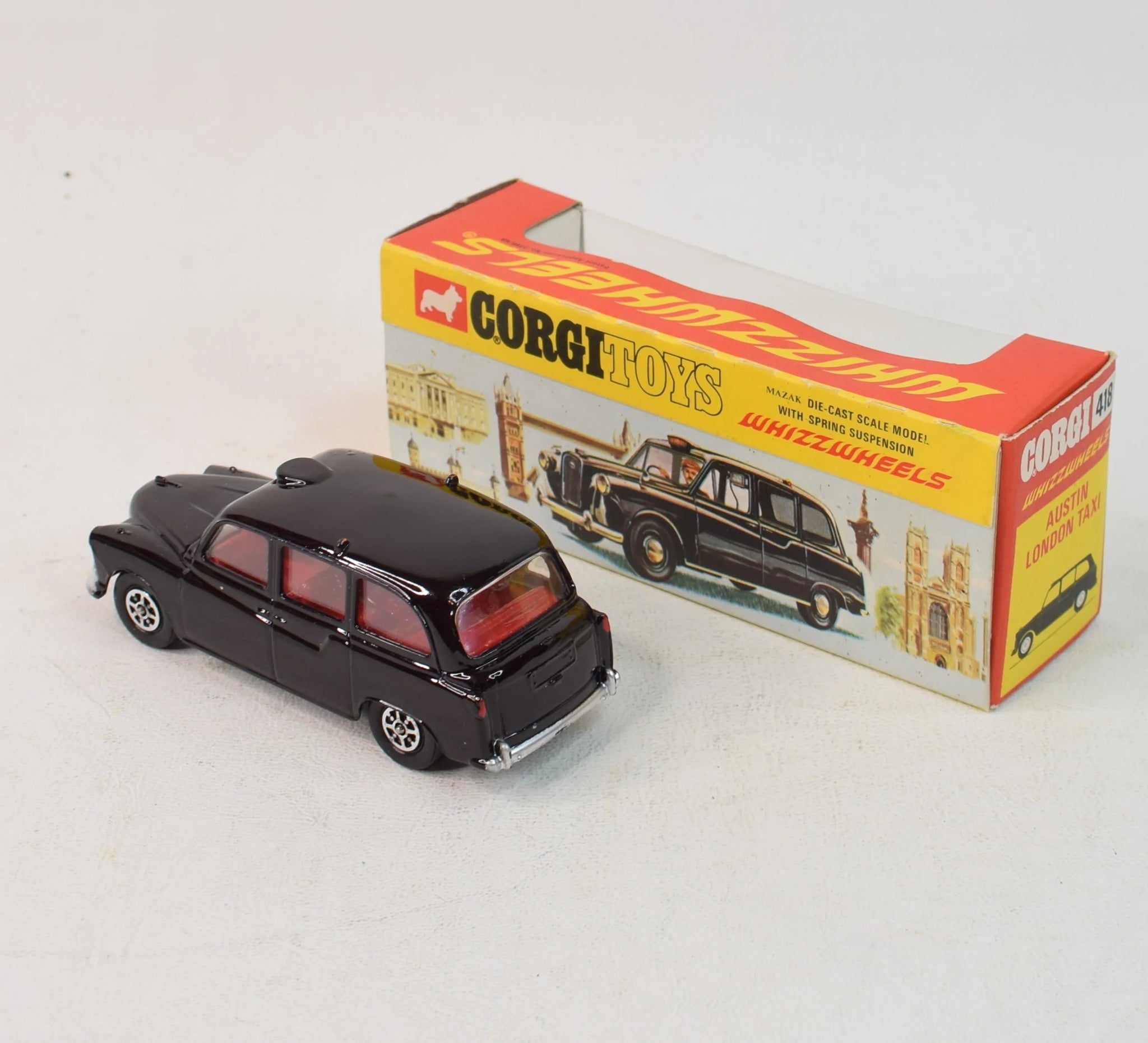 Corgi Gb n° 418 Austin London Taxi Cab neuf en boite Corgi Gb n° 418 Austin London Taxi Cab neuf en boite