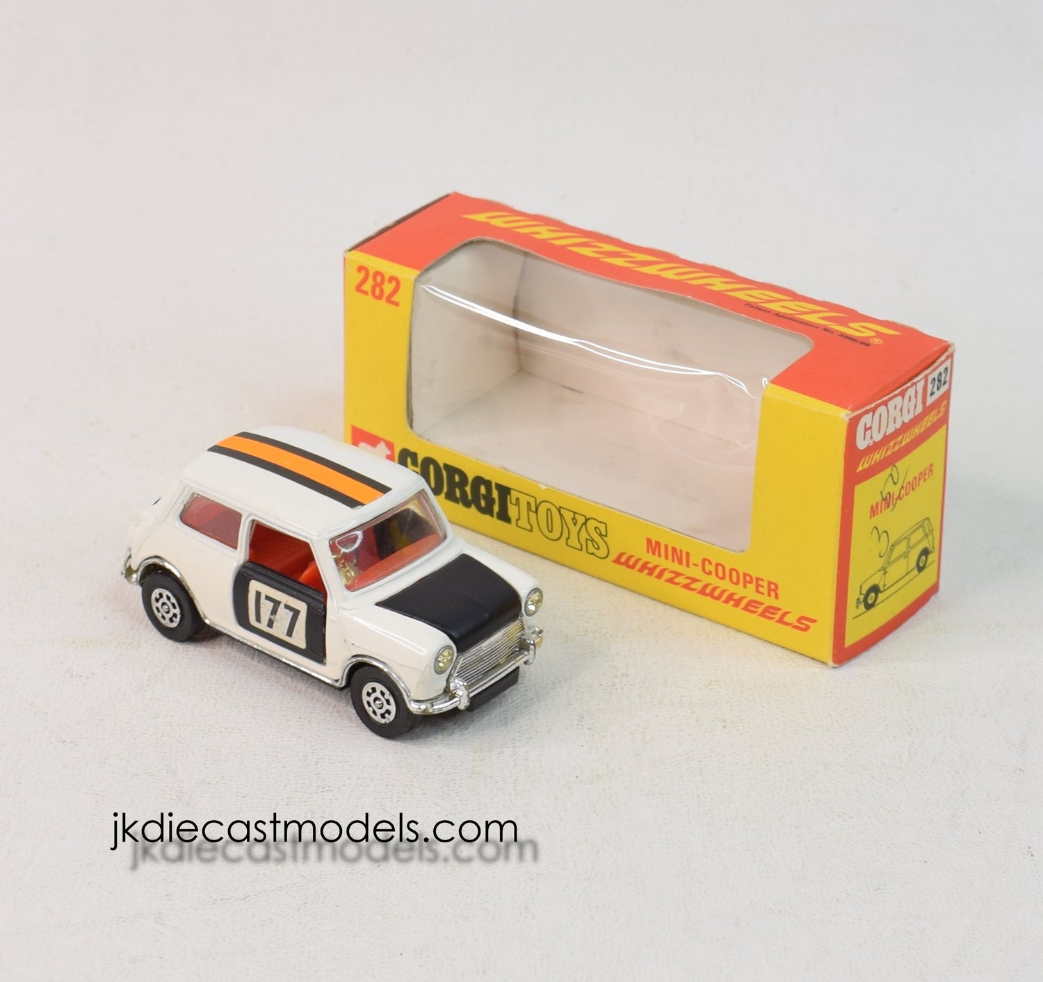 Corgi toys 282 Mini-Cooper Virtually Mint/Boxed 'Corgi Whizzwheel