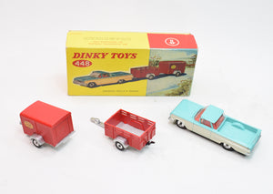 Dinky Toys 448 Chevrolet Pick Up & Trailers Virtually Mint/Boxed