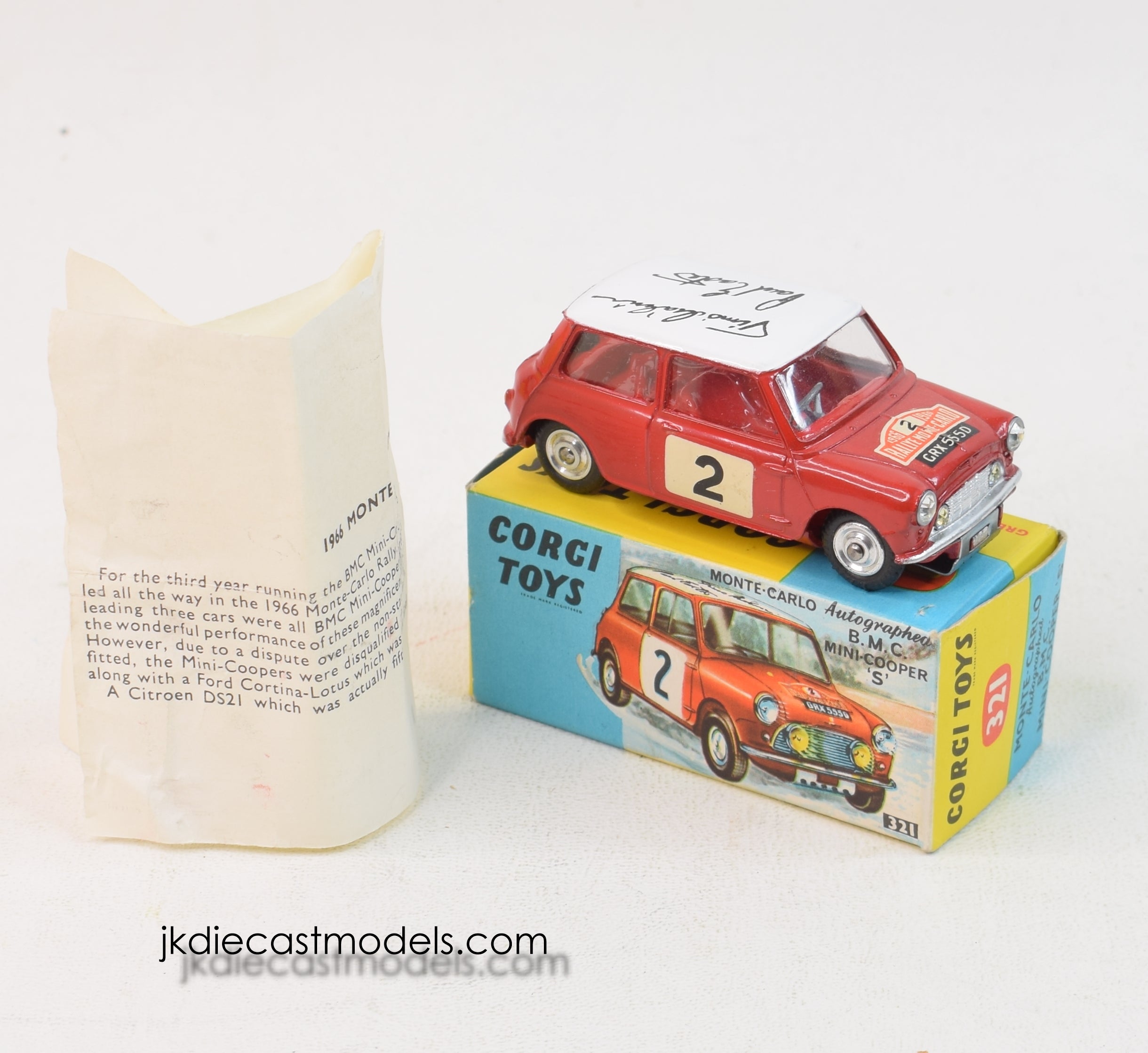 corgi toys bmc mini cooper s