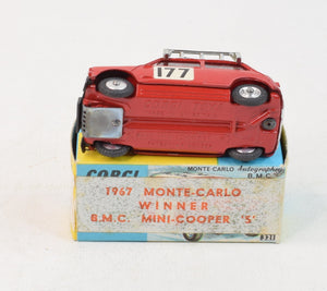 Corgi Toys 339 Austin Monte Carlo Mini Cooper 'S'. Virtually Mint/boxed