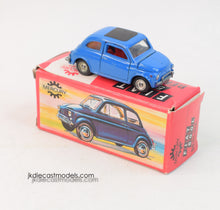 Mercury toys Art 17 Fiat 500 Virtually Mint/Boxed 'Carlton' Collection