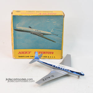 Nicky Toys 999 DeHavilland Comet Very Near Mint/Boxed 'Hard Rock' Collection