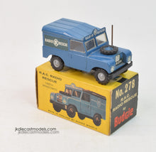 Budgie Toys 278 RAC Radio Rescue Land Rover Very Near Mint/Boxed