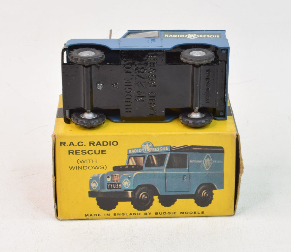 Budgie Toys 278 RAC Radio Rescue Land Rover Very Near Mint/Boxed – JK ...