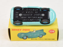 Dinky Toys 238 D type Jaguar Virtually Mint/Nice box 'Dinky sports car' Collection