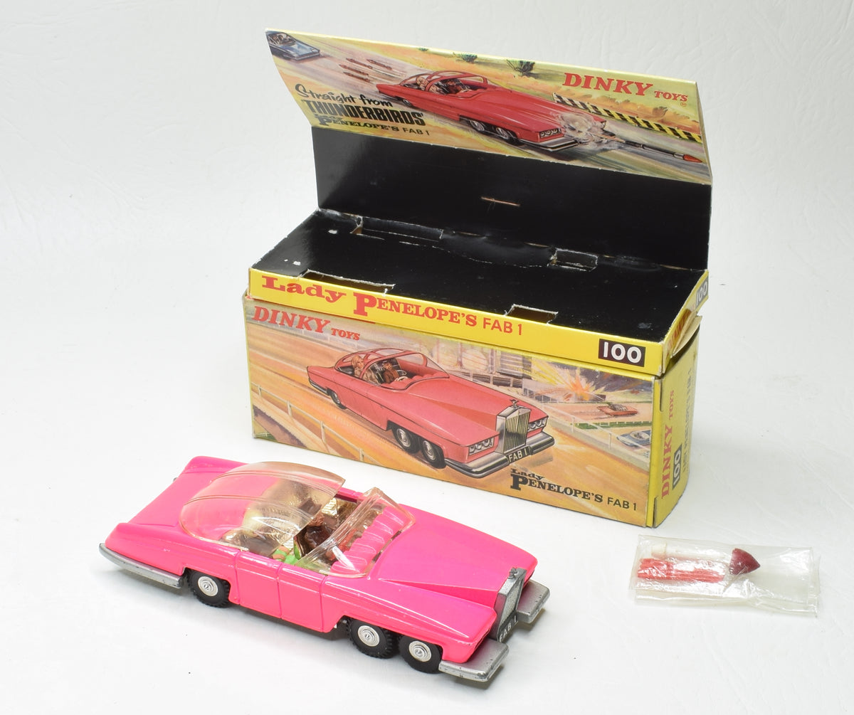 Dinky Toys 100 Fluorescent Fab 1 Very Near Mint/Boxed