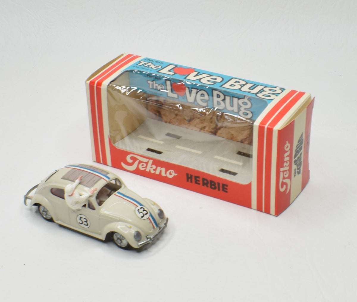 Tekno 819H 'Herbie' VW Virtually Mint/Boxed 'Stenlund' Collection (Appears old shop stock)