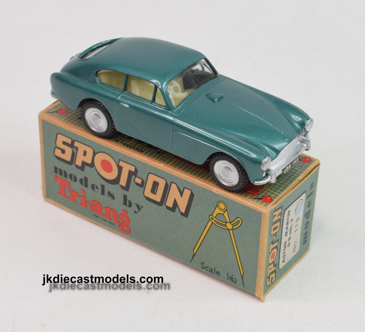 Spot-on 113 Aston Martin DB3 Virtually Mint/Boxed 'Lansdown' Collection