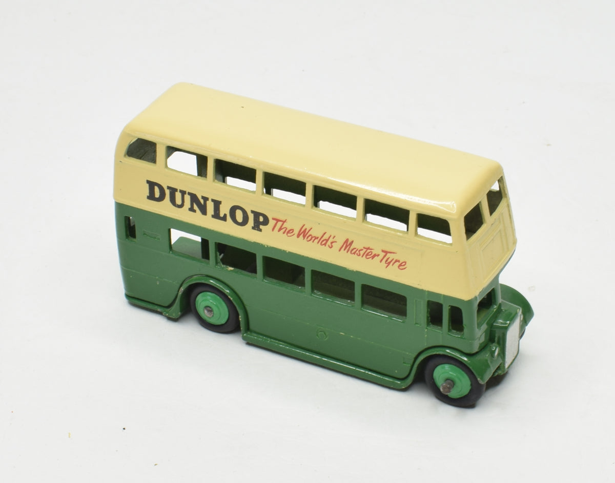 Dinky toys 290 Double deck bus 'Dunlop' Very Near Mint/Unboxed 'Stenlund' Collection