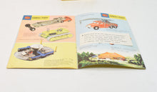 Corgi toys 9/1960 Catalogue (With note referring to delay on Chipperfields 1123, GS12 & GS14)