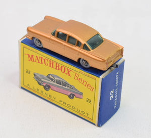 Matchbox Lesney 22 Vauxhall Cresta Virtually Mint/Boxed