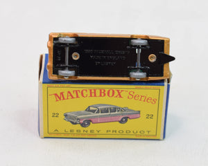 Matchbox Lesney 22 Vauxhall Cresta Virtually Mint/Boxed