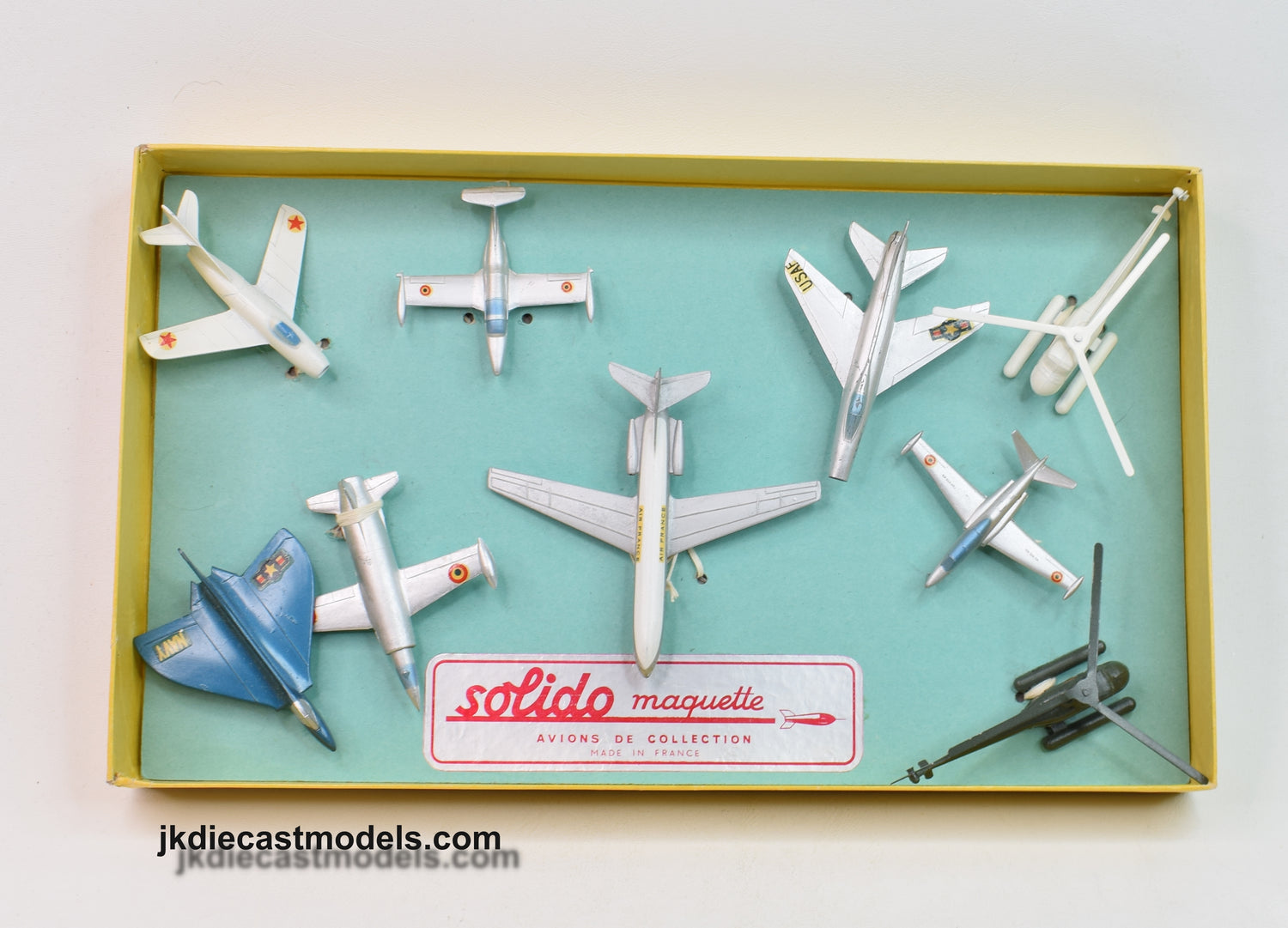 Solido Avions set 11 Virtually Mint/Boxed