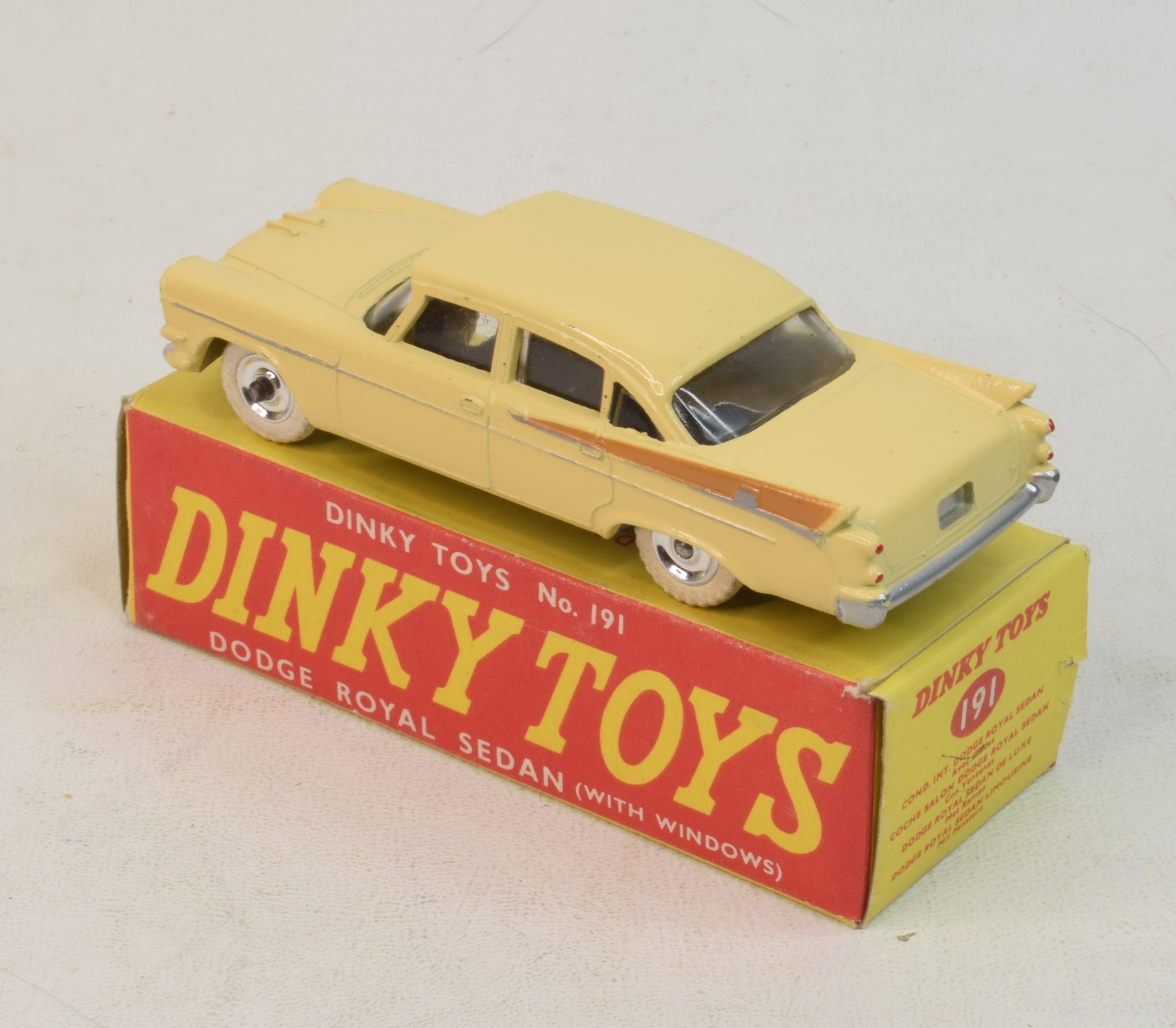 Dinky Toys 191 Dodge Royal Sedan Virtually Mint/Boxed – JK