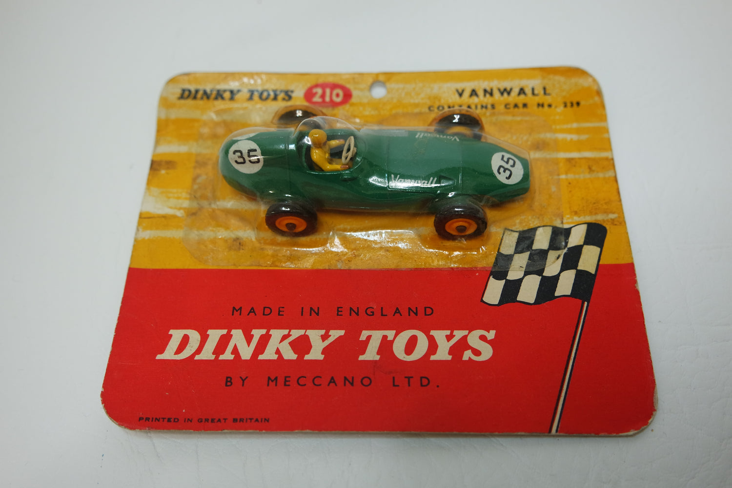 Dinky Toys 210 Vanwall Very Near Mint/Boxed