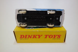 Dinky Toys 24D Plymouth Belverdere Excellent/Boxed