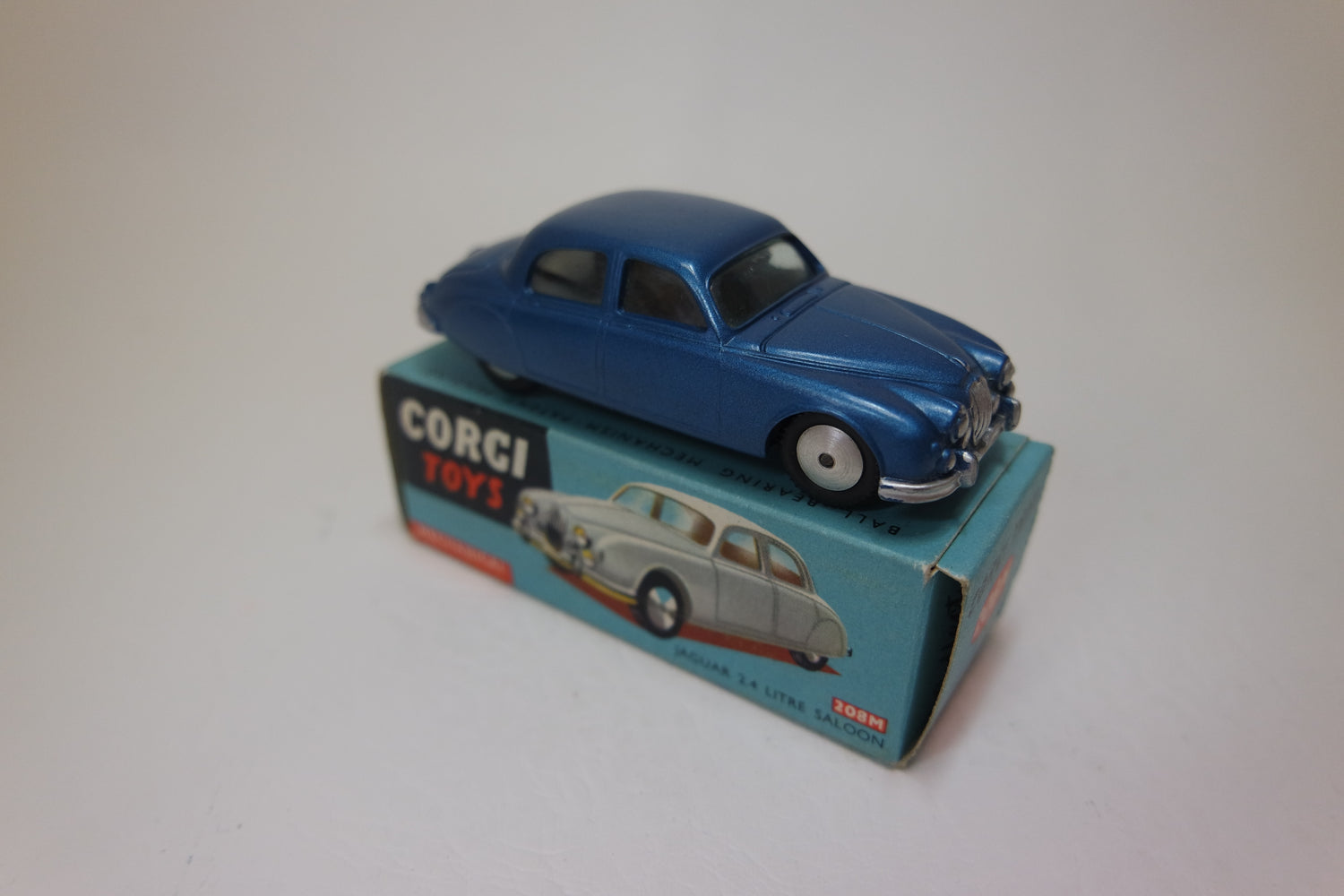 Corgi Toys 208m Jaguar 2.4 Very Near Mint/Boxed