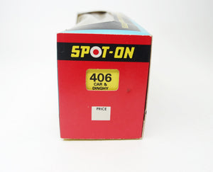 Spot-on 406 Car & Dinghy Set Mint/Boxed
