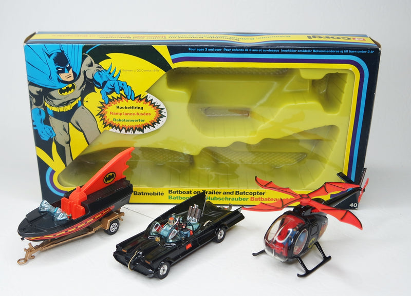 Corgi Toys Gift Set 40 Batman Very Near Mint/Boxed – JK DIE-CAST