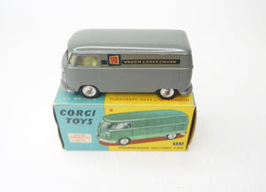 Corgi Toys 433 VW Delivery Van 'Vroom & Dreesman' Very Near Mint/Boxed
