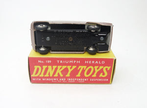Dinky Toys 189 Triumph Herald 'Promotional' Very Near Mint/Boxed