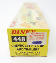 Dinky Toys 448 Chevrolet Pick Up & Trailers Mint/Boxed (C.T.C)