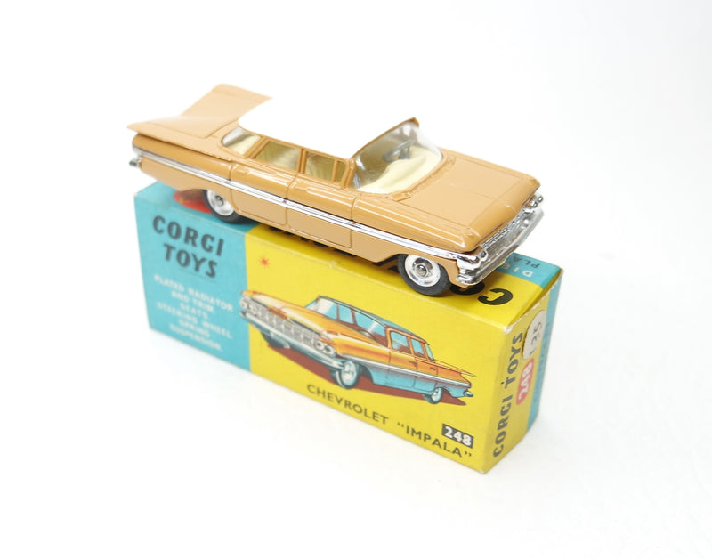美品レア　CORGI TOYS CHEVROLET IMPALA ミニカー 美品レア CORGI TOYS CHEVROLET IMPALA ミニカー Corgi