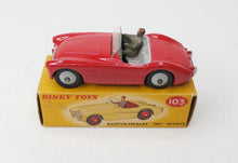 Dinky 103 Austin Healey Civilian Virtually Mint/Boxed (C.C)