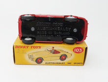 Dinky 103 Austin Healey Civilian Virtually Mint/Boxed (C.C)