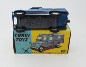 Corgi Toys 416 R.A.C Land-Rover Very Near Mint/Boxed (C.C)