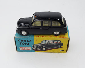 Corgi Toys 418 Austin Taxi Very Near Mint/Boxed (C.C)