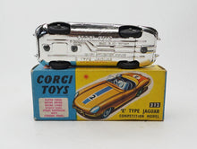 Corgi Toys 312 Competition E type Near Mint/Boxed (C.C)