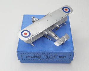 Dinky Toys 60h Singapore Flying Boat (Aluminium Finish) Mint/Boxed