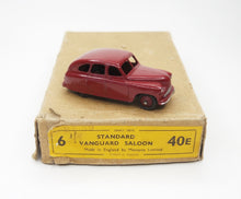 Dinky Toys 40E Standard Vanguard Tarde box Near Mint/Boxed (C.C)