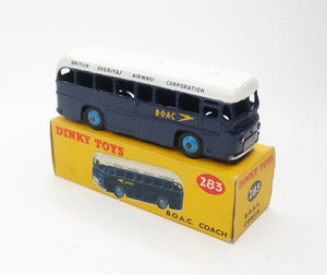 Dinky Toys 283 B.O.A.C Coach Virtually Mint/Boxed (C.C)